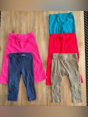 Baby girl pants bundle